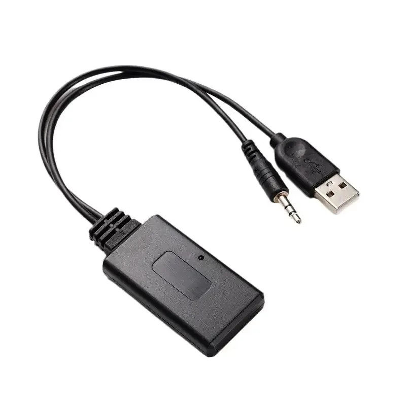 Car Cable Adapter Universal Wireless Bluetooth-compatible Receiver USB 3.5mm Aux Media Music Player