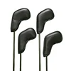 For Sand Wedges Headcovers Golf Iron Club Head Cover Big Number Long Neck Black/White Pu Leather 48 50 52 54 56 58 60 Degree 4