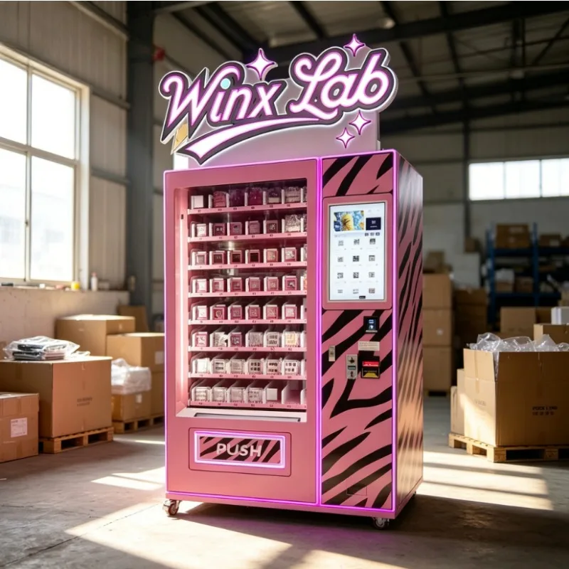 Customized Beauty Vending Machine Self‑service Retail Equipment with Shipping for Commercial Cosmetic Shops 2
