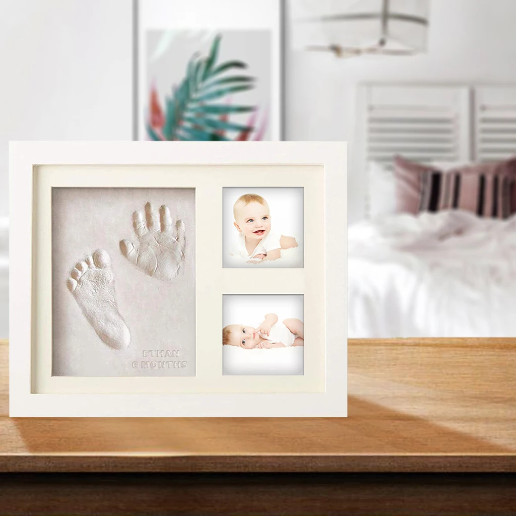 Safe Newborn Inkpad 3D DIY Baby Clay Handprint Footprint Souvenir Gift