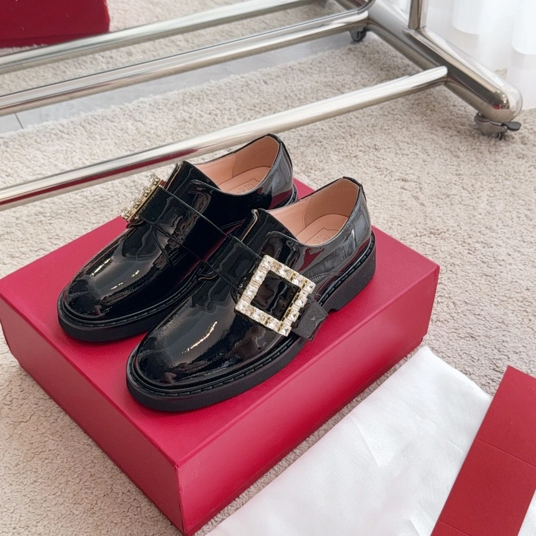 

Fall/Winter 2023 New Women's Leather Shoes Distinctive Women's Shoes Shoes Sheepskin Versatile Size 35-39