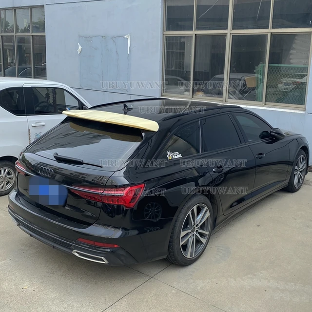 Für NEUE Audi A6 Avant C8 2019-2022 A6 Allroad Spoiler ABS Auto Stamm Lip  Flügel Schwanz Spoiler A6 zubehör Gewidmet Dekoration - AliExpress