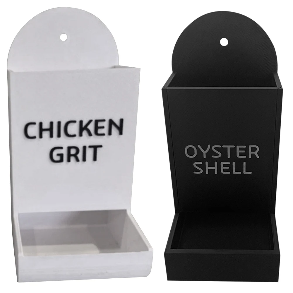 Hanging Chicken Feeder Precision Nutrition Automatic Chicken Feeder No Waste Design Wide Mouth Chicken Coop Accessories