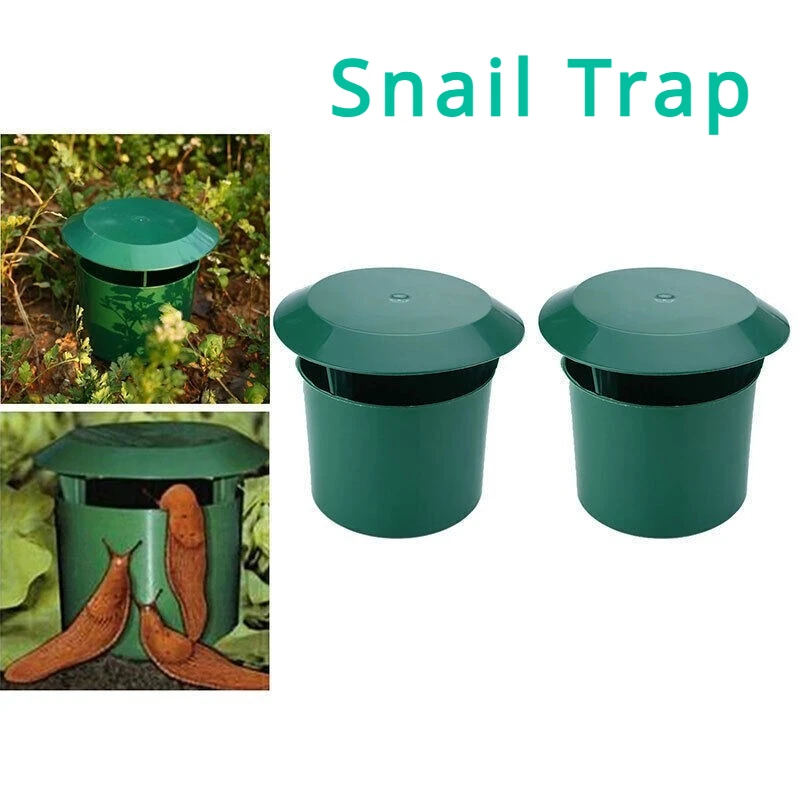 

Plastic Snail Catcher Snail Cage Insect Trapper Snail House Snail Box Destroyer Snail Trap Catcher Garden Vegetable Supplies