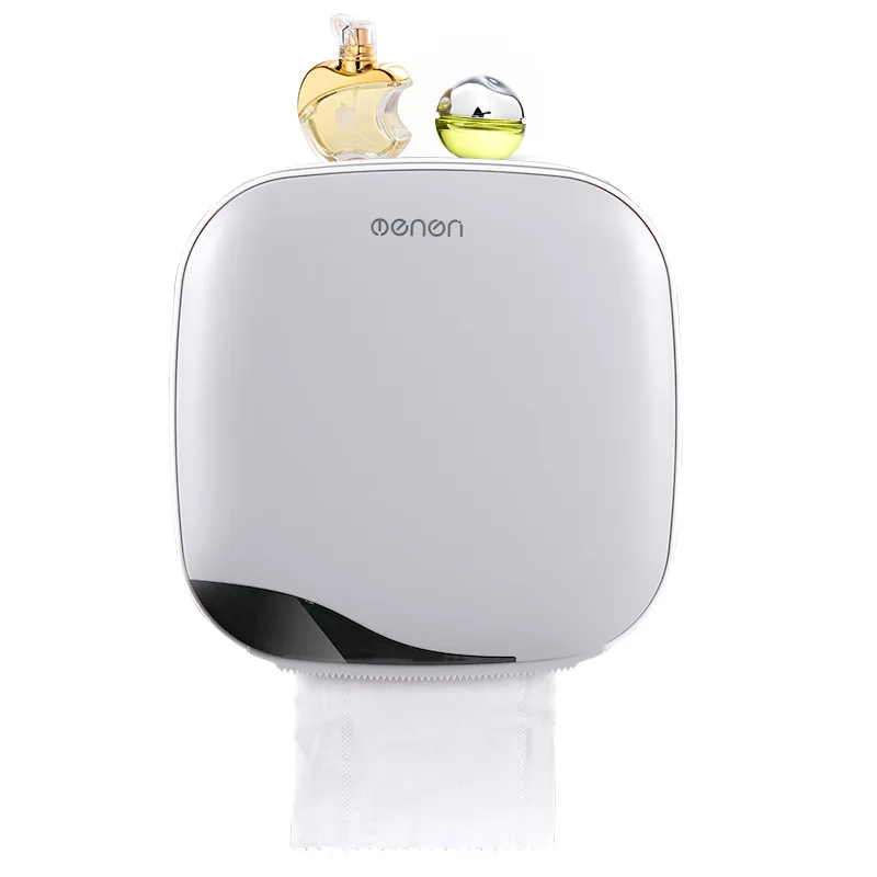 Waterproof Luxury Toilet Paper Holder Waterproof Tissue Storage Box Toilet Roll Organizer Paper Dispenser Bathroom Accessories