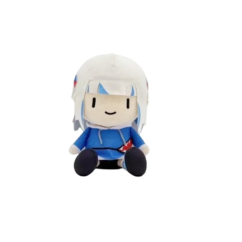 

In stock Game Gawr Gura VTuber Hololive 18cm Sitting Posture Plush Stuffed Cotton Doll Plushie Cosplay Pillow Cosplay Xmas Gift