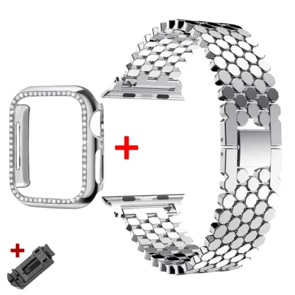 Premium Stainless Steel Watch Band Strap - Elegant Wristband Bracelet