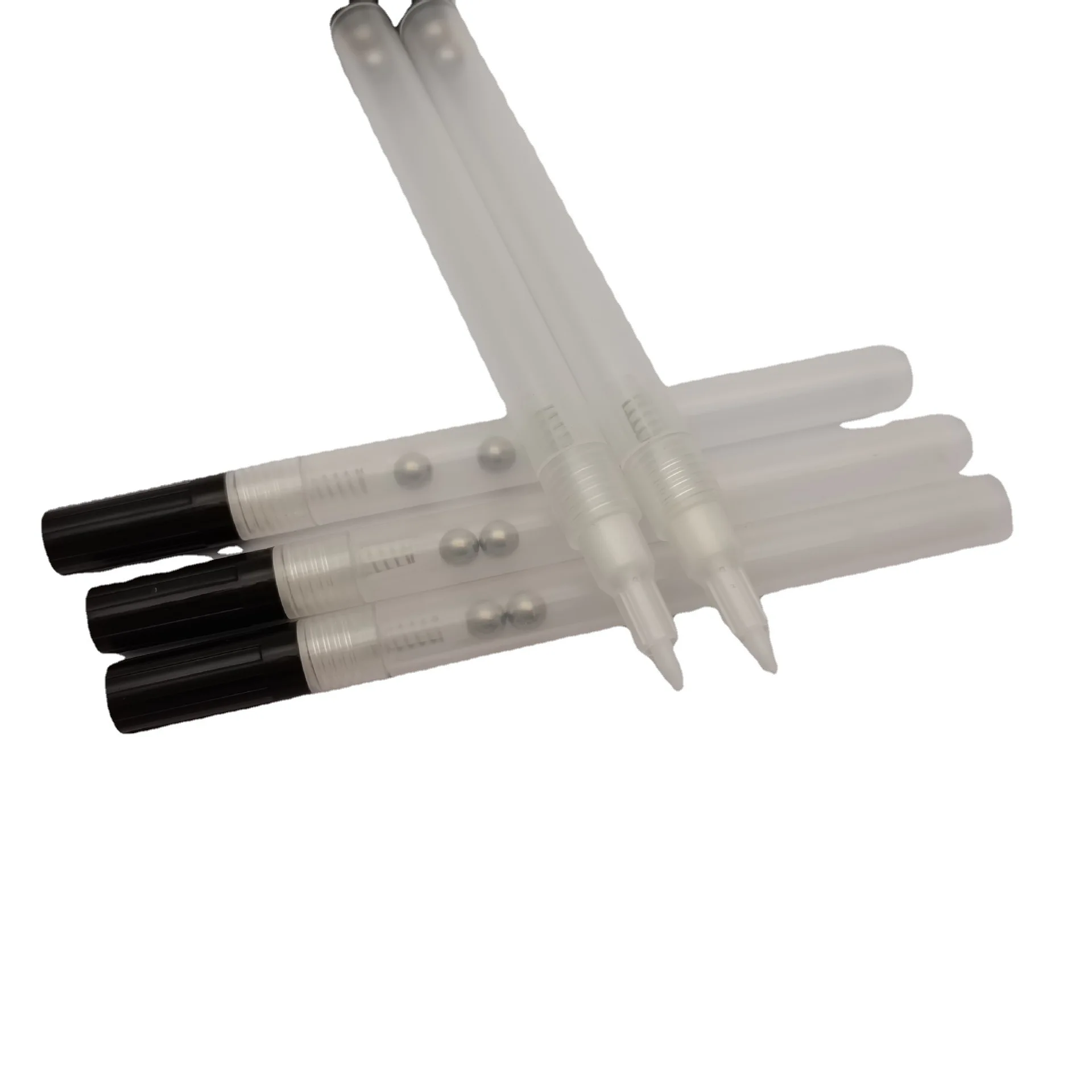 빈 필링 블랭크 1mm 페인트 터치 마커, 자신의 아트로 채우기, 잉크 펜, 유화 팁 그래피티용 아크릴 어플리케이터, 5 개