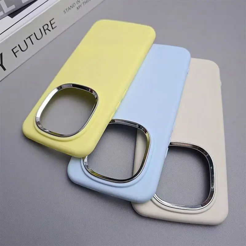 Fashion Matte Colorful Soft Edge Protective Back Cover