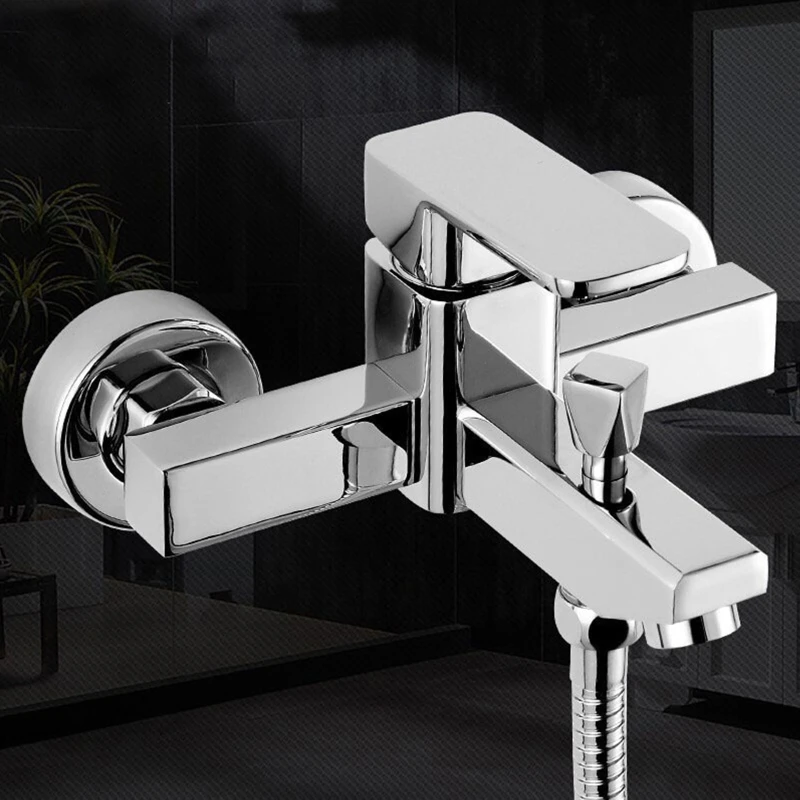 High Flow Waterfall Bathtub and Shower Faucet