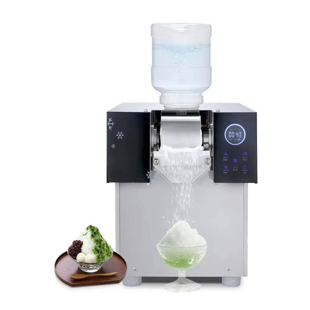 

290/280/255KG/24h Commercial Water Cooliing Ice Snow Ice Shaver Machine Snowflake Ice Machine Snow Flakes Ice Machine For hotel