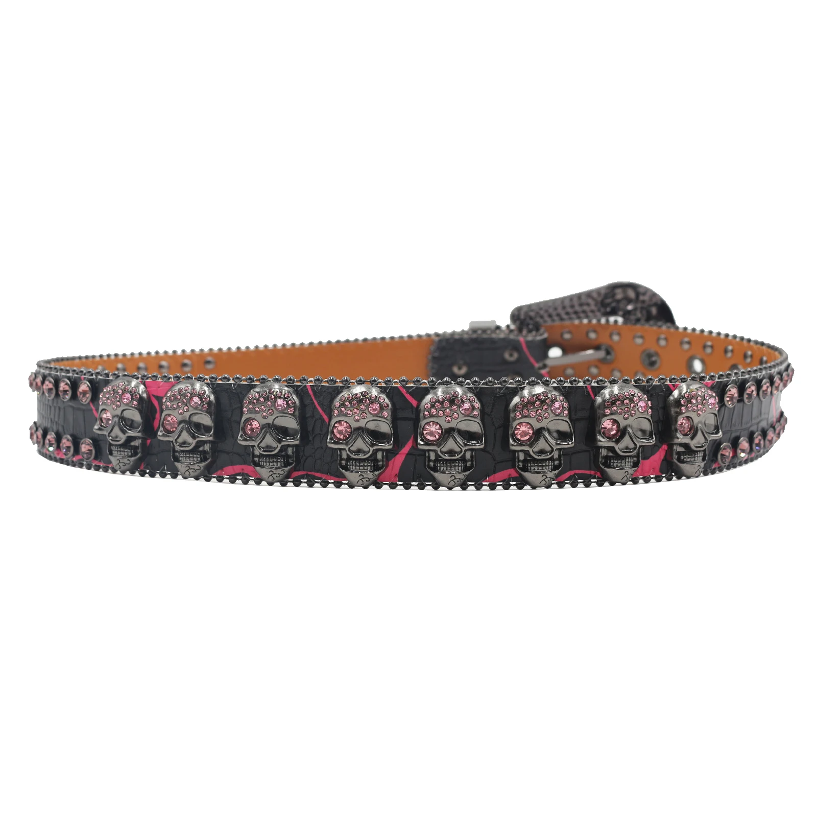 Ceinture Cloutée Y2K Pour Hanches, Look Bohème Et Casual - Taille S/M