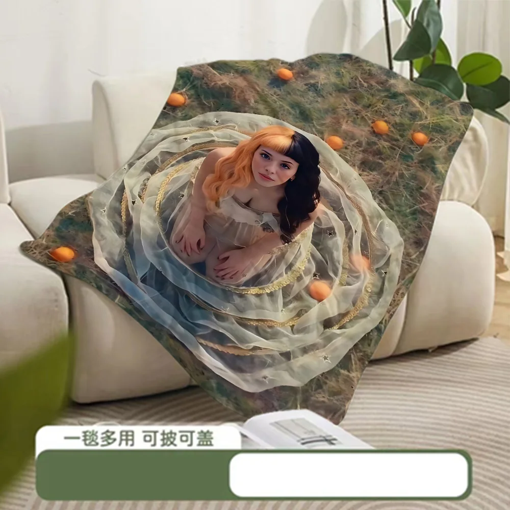 Printed Blanket Picnic Blanket Melanie Martinez Musics Warm Blanket Soft and Comfortable Home Travel Birthday Gift 2