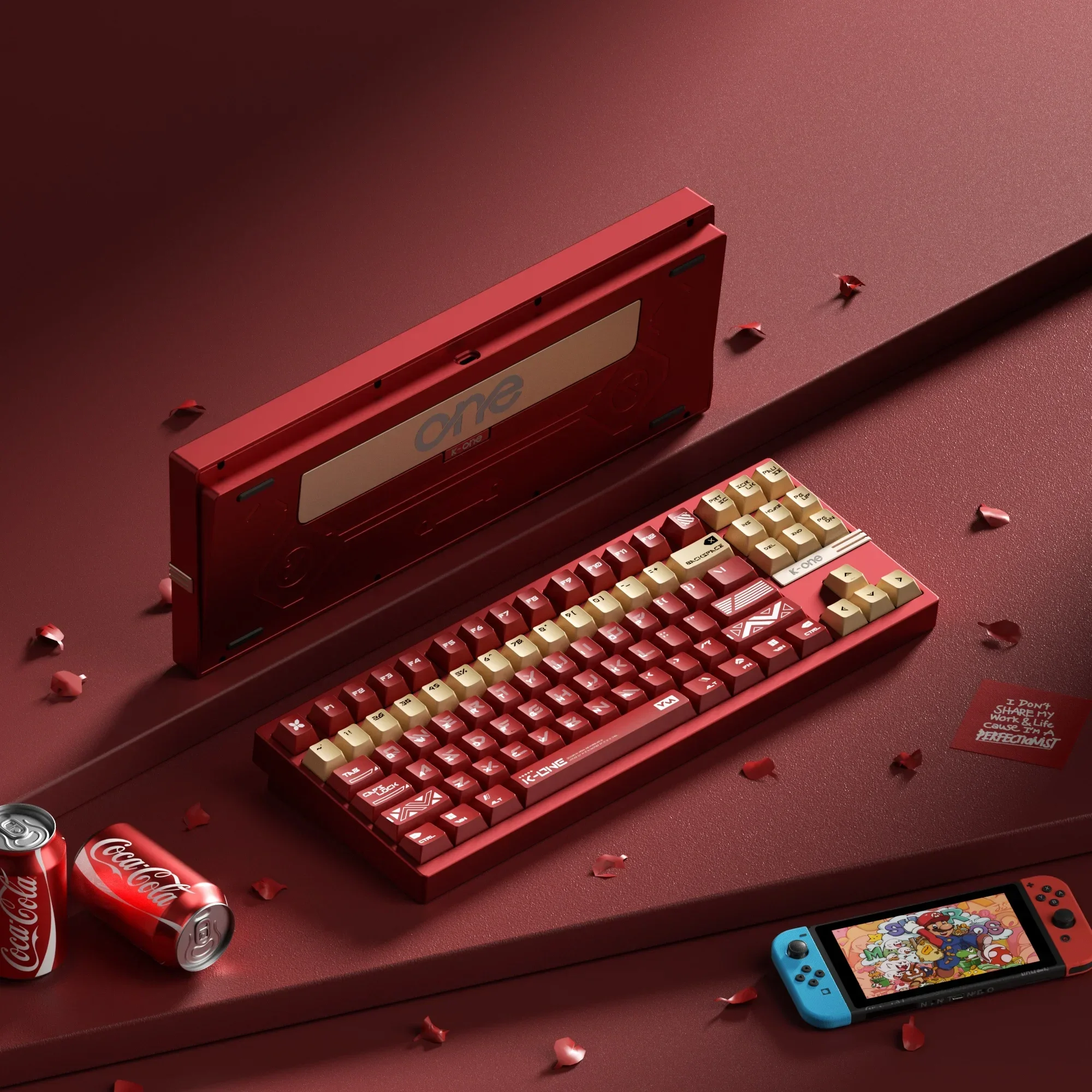 Weikav Morkblade K-One80 キーボード 8000hz Rt0.005 カーボン