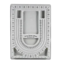 

DIY Organizer Beading Tray Necklace Chain Accessories Stringing Bead Design Board Craft Bracelet