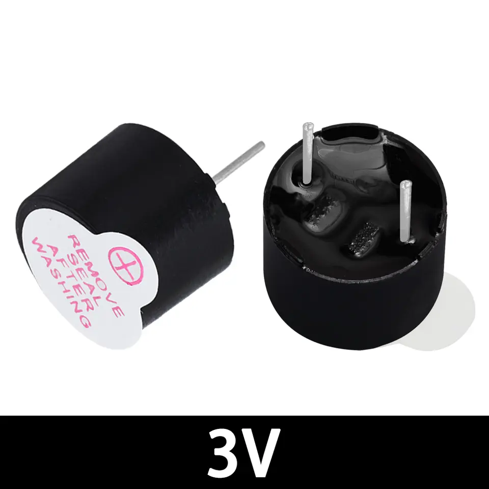3/5/12/24V Active Buzzer Magnetic Long Continous Beep Tone Alarm Ringer 12mm MINI Active Piezo Buzzers Fit For Arduino Diy Kit image 9
