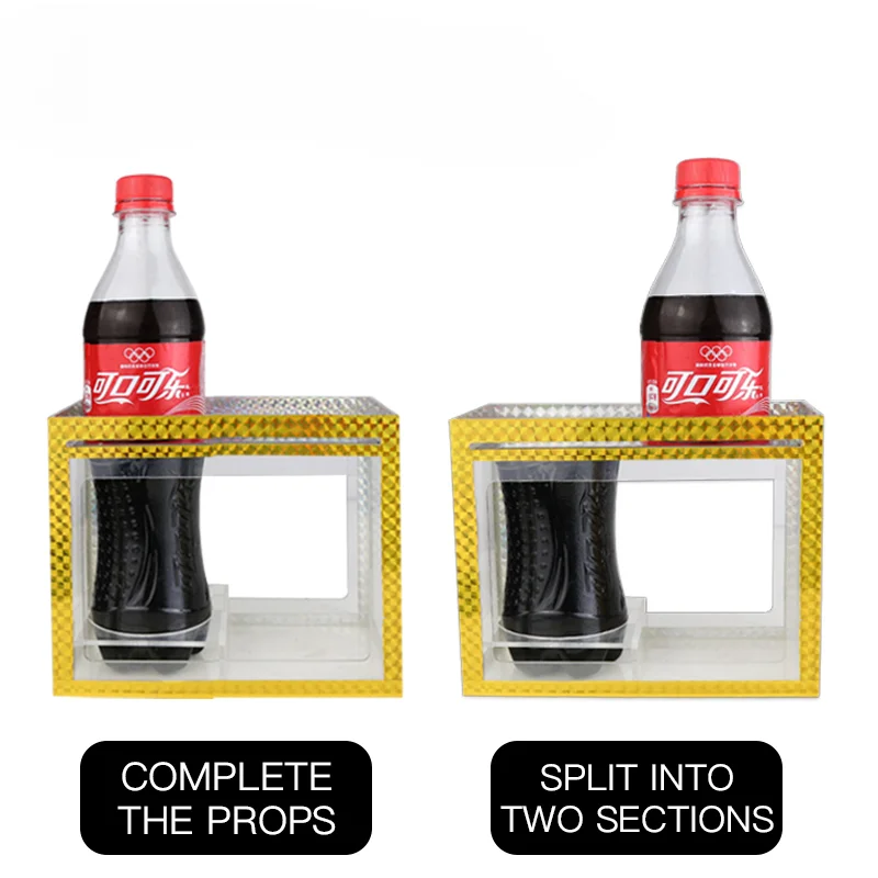 지그재그 콜라 병 이후 병 - 무대 마술,슈퍼 효과,파티 트릭 액세서리,마기아 장난감,농담,가제트