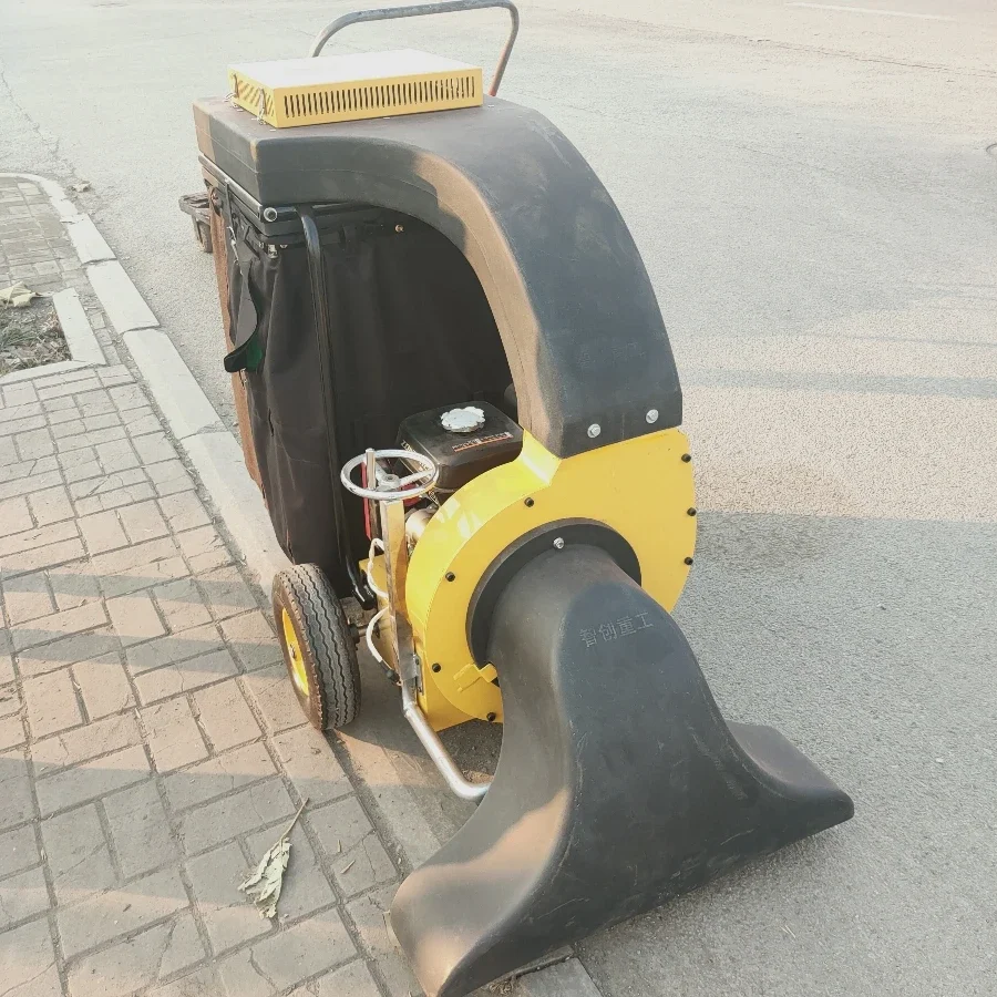 Self propelled leaf collector gasoline leaf sucking machine greening lawn sundries leaf suction machine 3