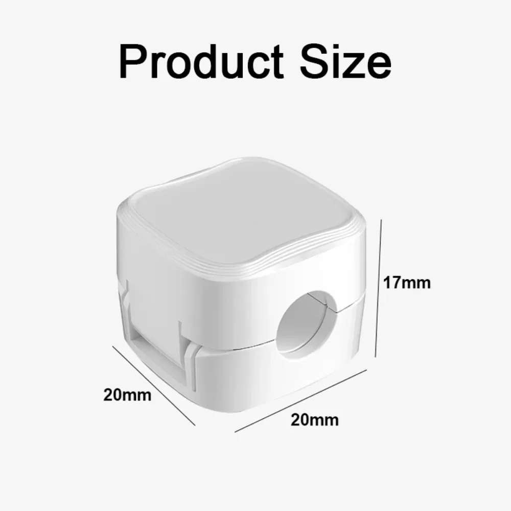Fixing Clip Pencil Cases Magnetic Cable Organizer Adjustable Cord Clamp Organizers Wire Arrangement Storage Desk Attache WINDER