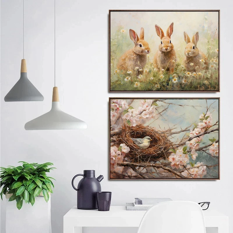 Spring/Easter Bunny Canvas 2