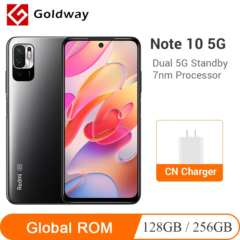Global ROM Xiaomi Redmi Note 10 5G 128GB/256GB 7nm Dimensity 700