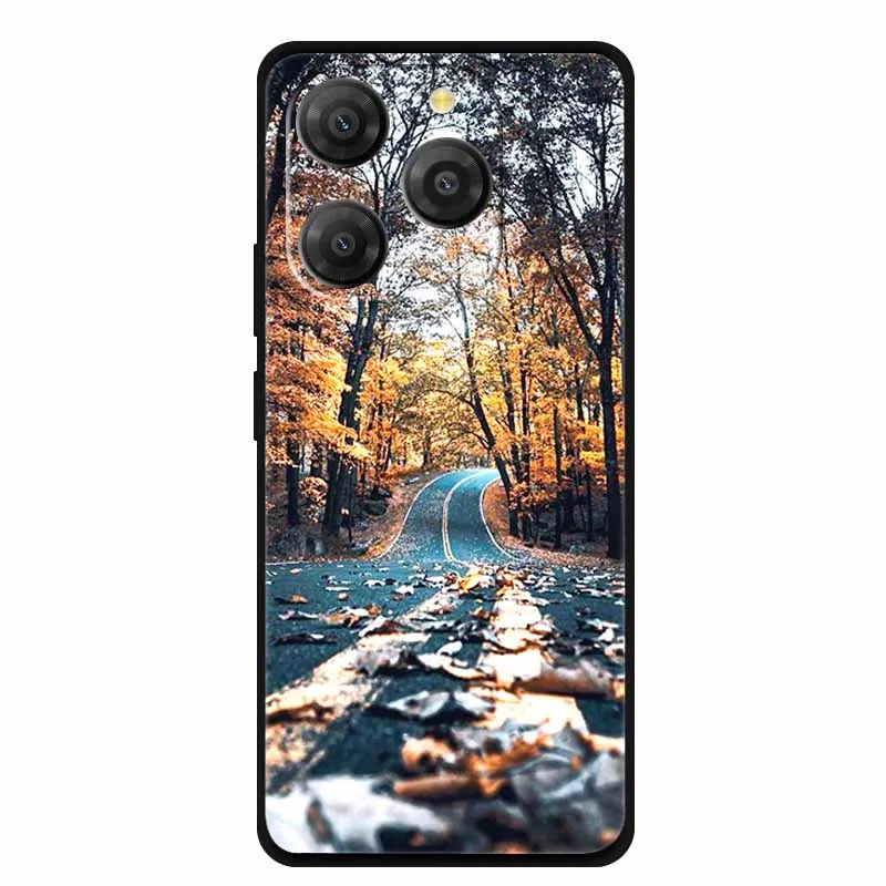 Black Lion & Wolf Silicone Soft Phone Case - Sleek Back Cover