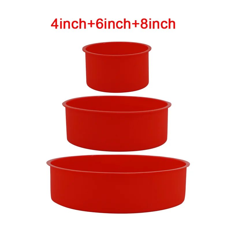 Round Rectangle Silicone Mould Baking Pan 12 Cup-shaped Pastry Muffin Cake Mold Baking Accessories Silicone Molds