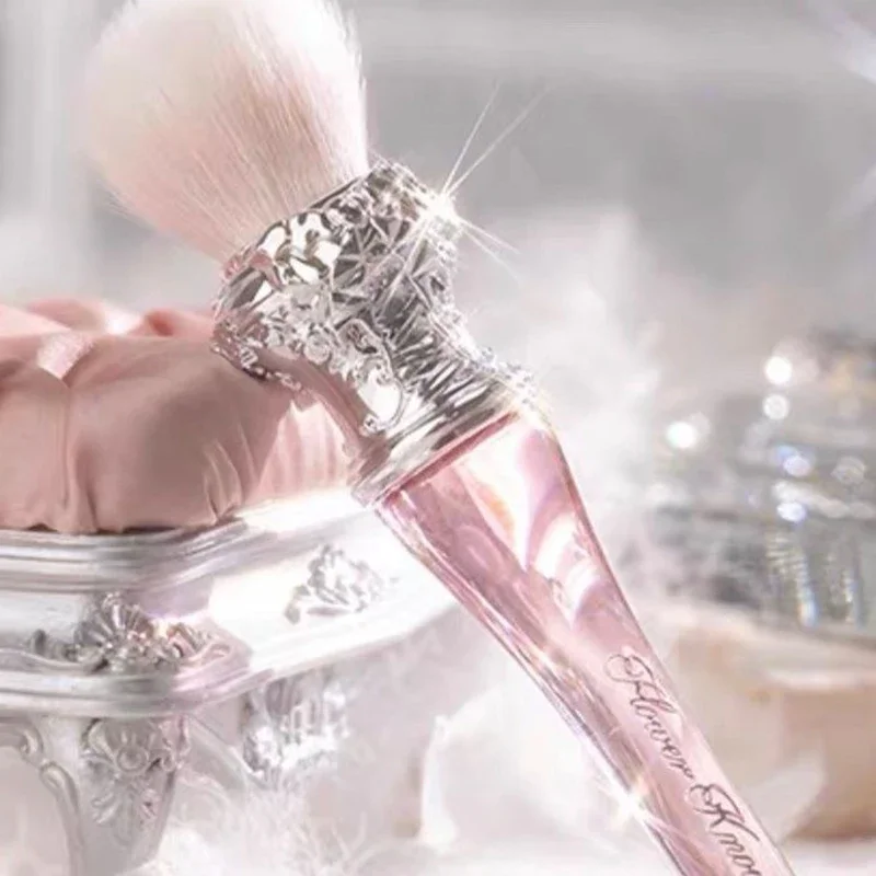 Flower Knows Swan Ballet Blush Wool Brush Mineral Powder Bronzer Contour Makeup Brushes By Flower Knows 4