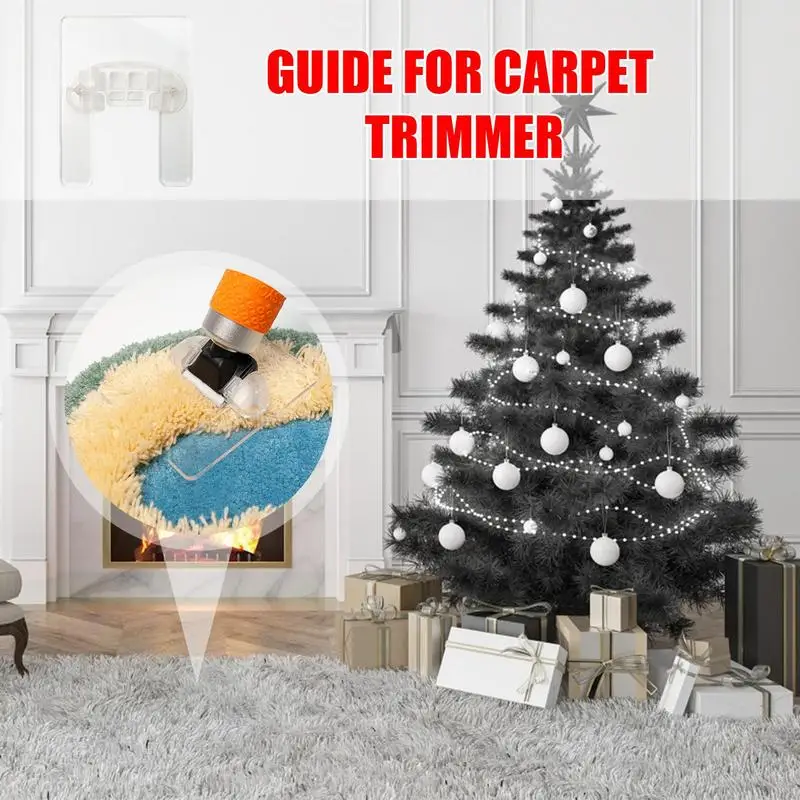 카펫 트리머 러그 터프팅 홀더 베이스 아크릴 전단 기계 베이스용 전단 가이드 투명 가정용 러그 유니폼 유지