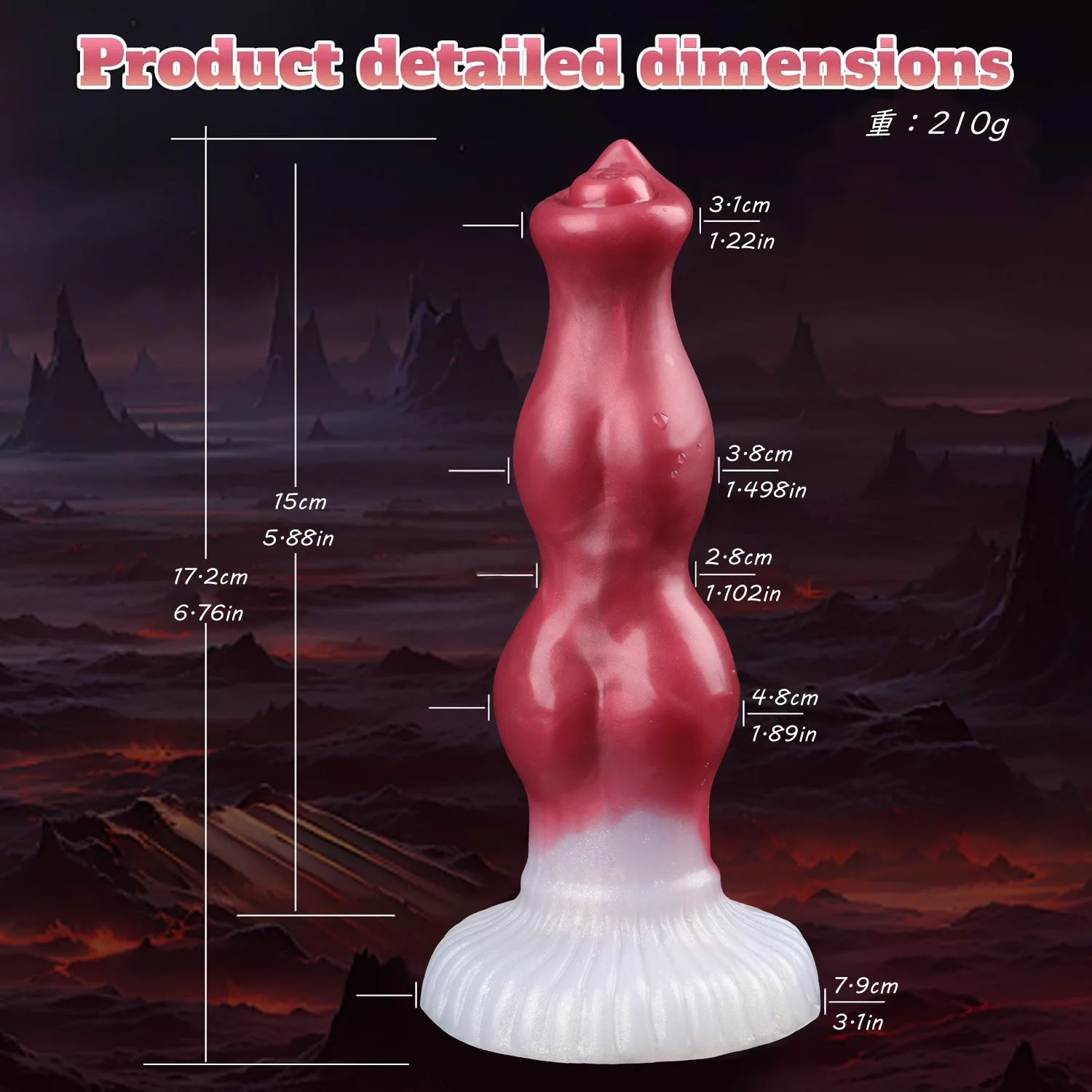 Dog Dildos Monster Penis Anal Plug Realistic Alien Animal Dick For Women Men Anal Dilator Prostate Massage Masturbator Sex Toys