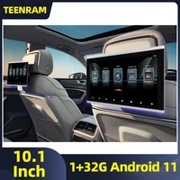 TEENRAM pour toutes les voitures universel 10.1 "nouveau appui-tête voiture IPS jouer moniteur Android 11 écran tactile TV moniteur 1080P 1