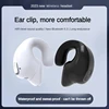 SK GD28 Bone Conduction TWS Headphones Bluetooth V5.3 Ear Clip Lightweight Business Sports Game Headset with Mic Noise Reduction 6