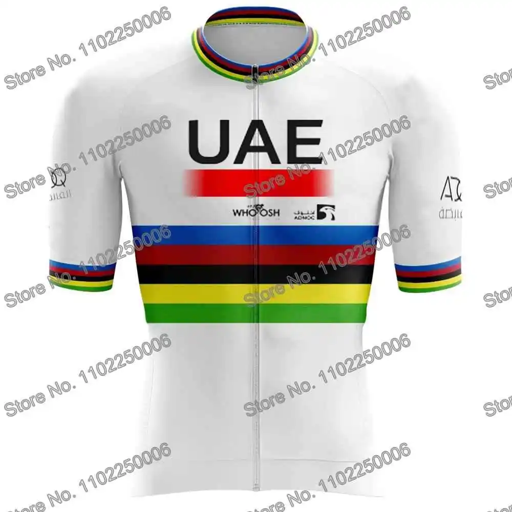 UAE Team Cycling Jersey Set Cycling Suit Cycling Shirt Cycling Jersey Men Women Summer Road Bike MTB Bib Shorts