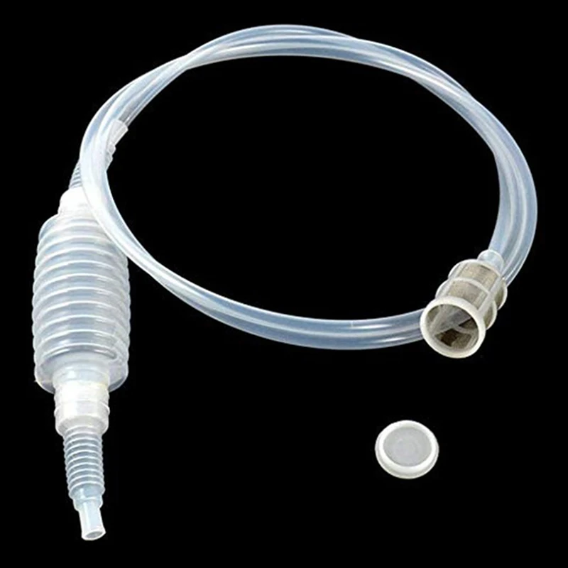 Manual Plastic Home Brew Syphon Tube Pipe Hose Water Wine Hand Transfer Pump Kitchen Beer Fermentation Gadgets Accessories