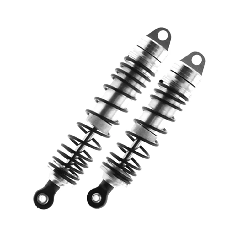 트랙사스 슬래시 4X4 VXL 2WD 러슬러 호스 스탬피드 1/10 RC카용 메탈 프론트+리어 쇼크 업소버 업그레이드 부품 1세트