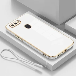 Cover Posteriore in Silicone Antiurto Luxury Square Plating