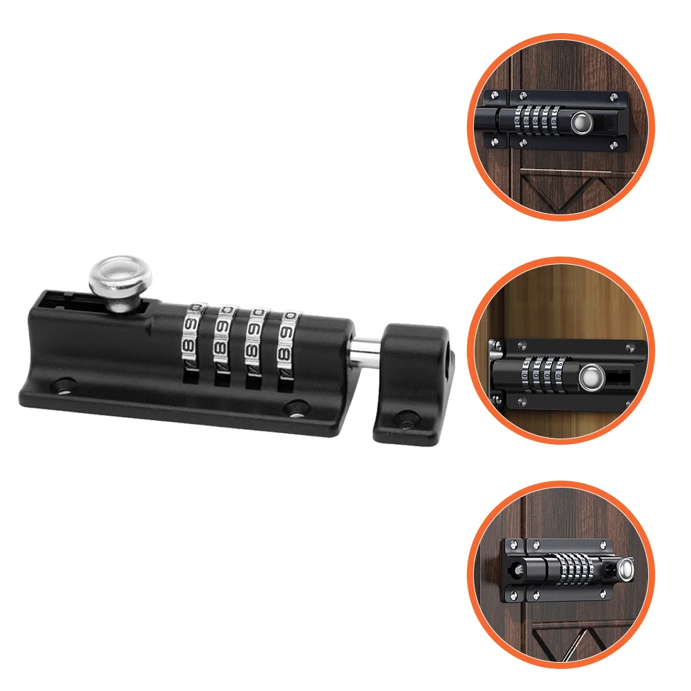 Gate Lock Deadbolt Combination Code Locks for Doors Door Lock Fence Set Hotel Key