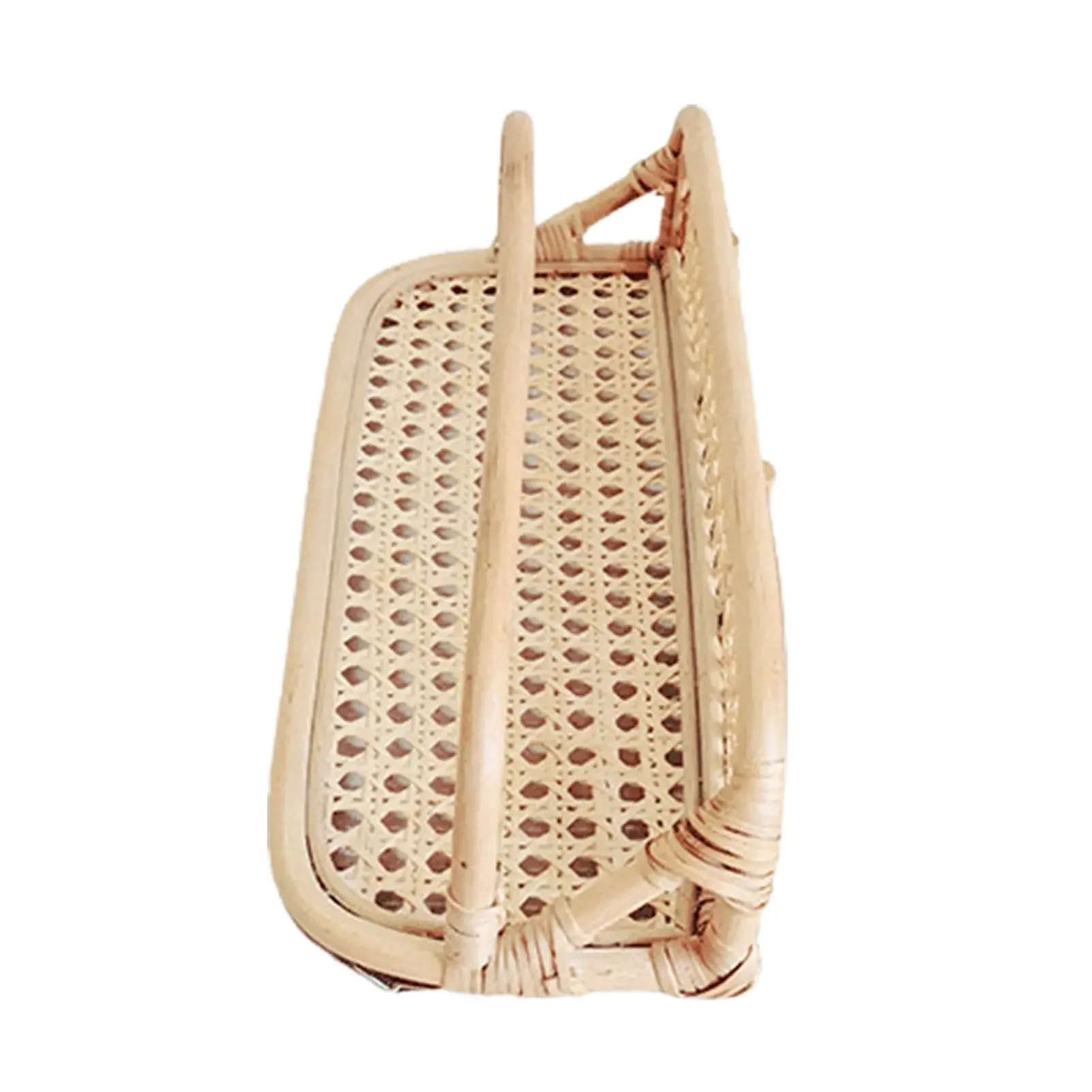 Rattan Wall Hook Hanger Children's Clothing Storage Box Coat Hanger Room Decoration Household Anti-theft Daily Necessities