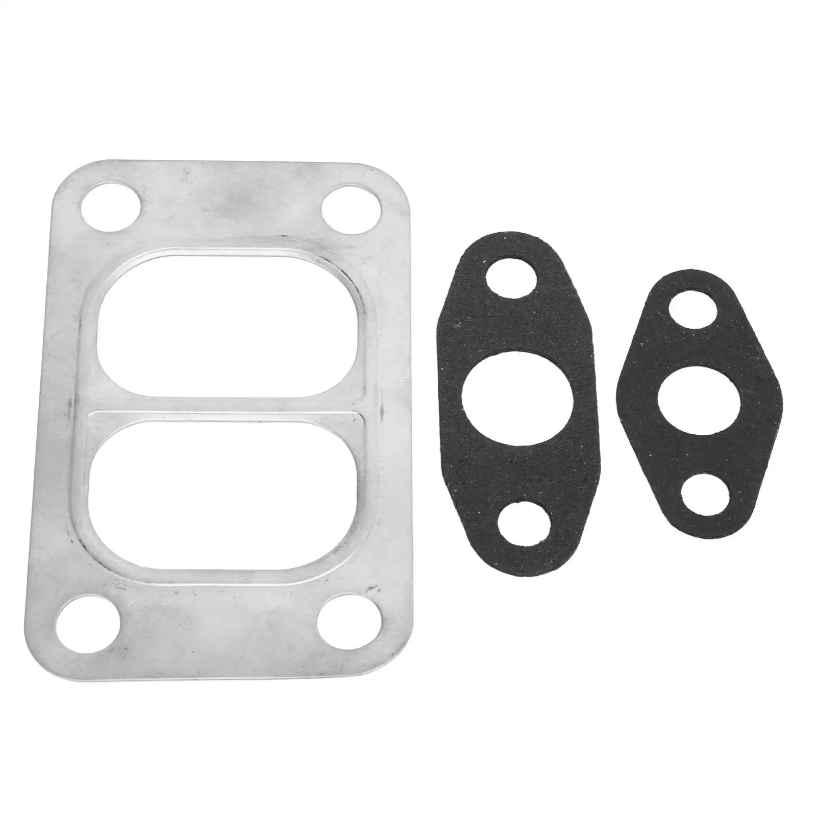 Car Accessories 2 Pcs Gasket Set charger Oil Inlet Outlet Divided Gasket Oil Drain Feed Kit Fit for holset HX35W HX40