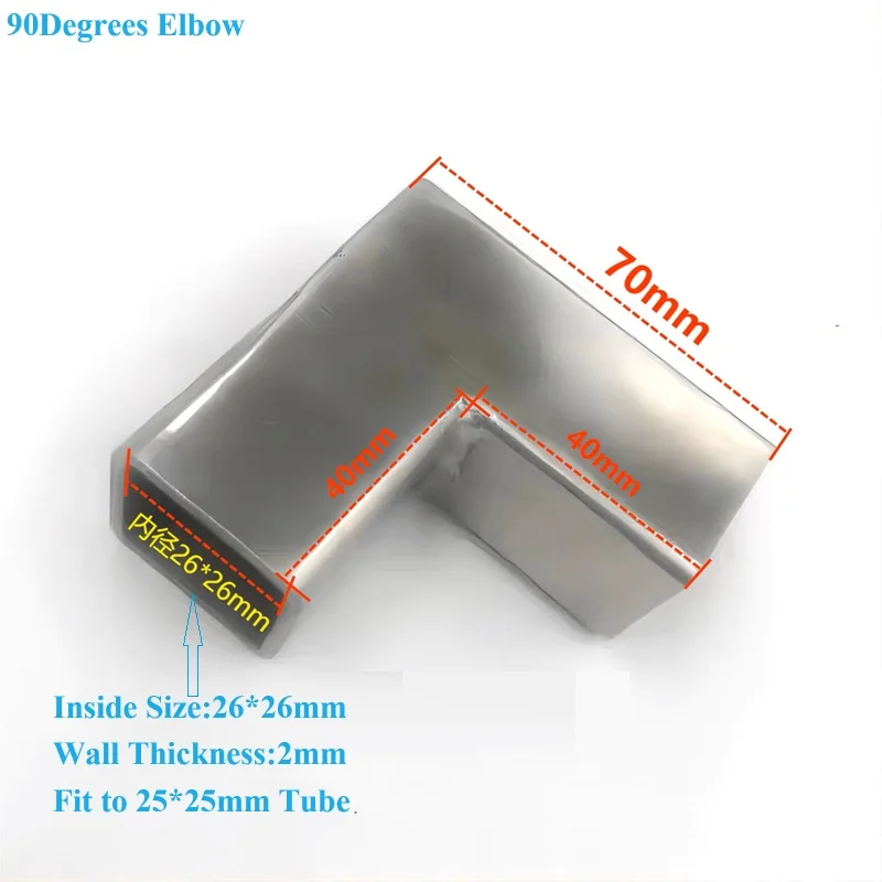 Antrader 1 Inch 90 Degree Structural Pipe Connectors,4 Sets 3 Way Etal...