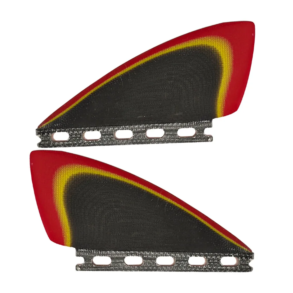 2-FIN 2.44inch FUTURE Fiberglass Surfboard Propeller Fins surfboard fin