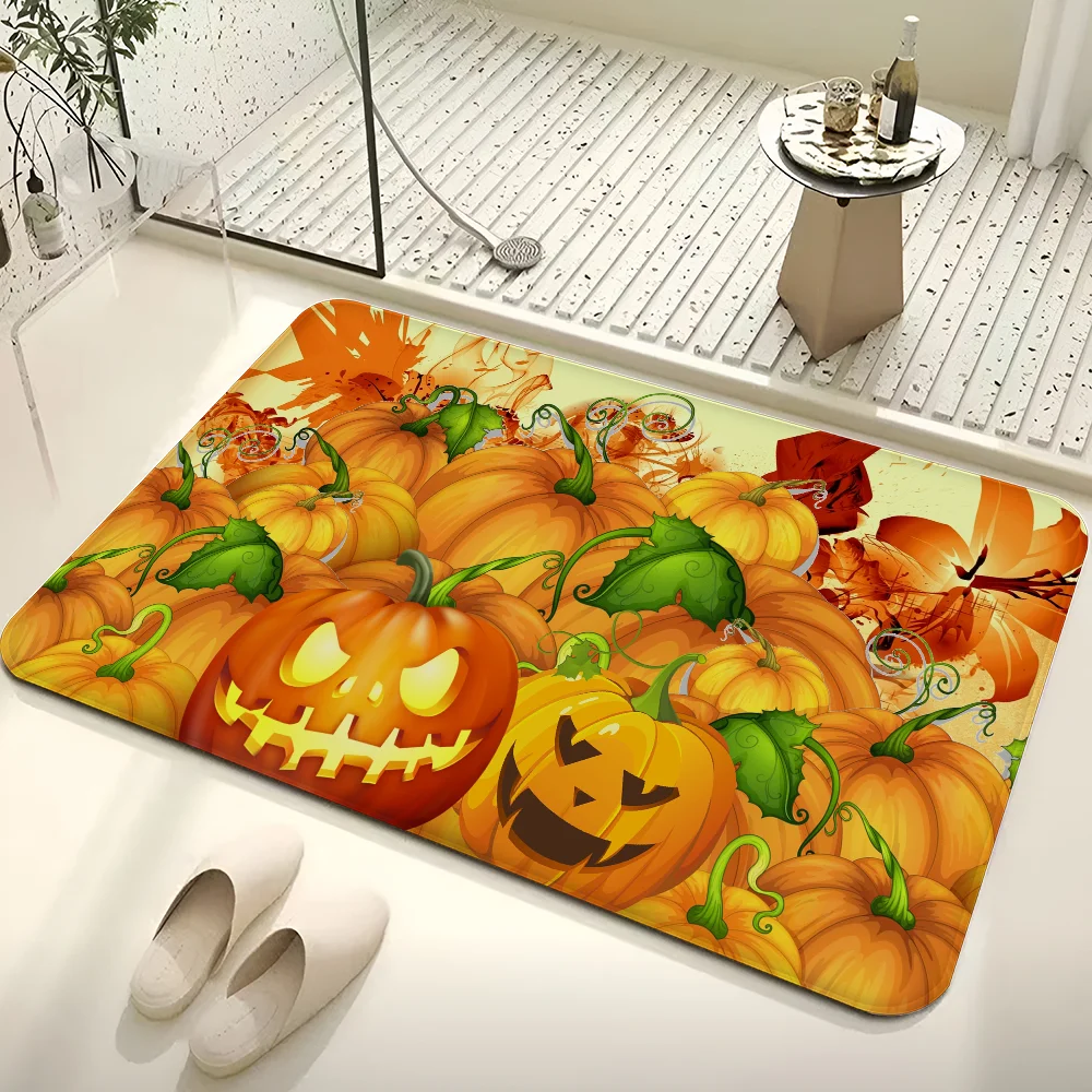 Autumn Pumpkin Pattern Cartoon Tapestry Bohemian Wall Tapestries Mandala Home Decor 5