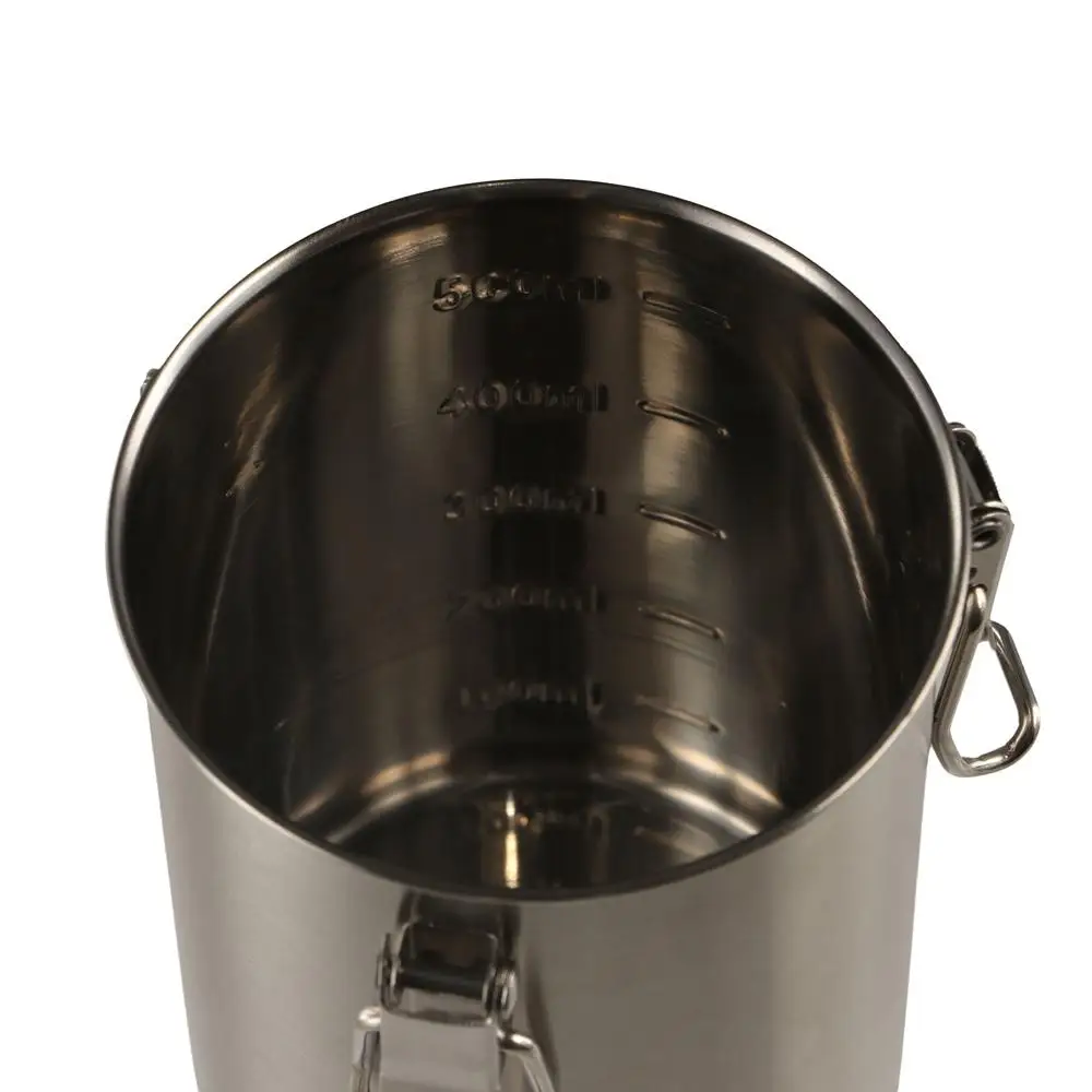520/1000/1600/2500ml Stainless Steel Storage Tank with Scale Leak-Proof Food Storage Containers Sealed Airtight storage tank
