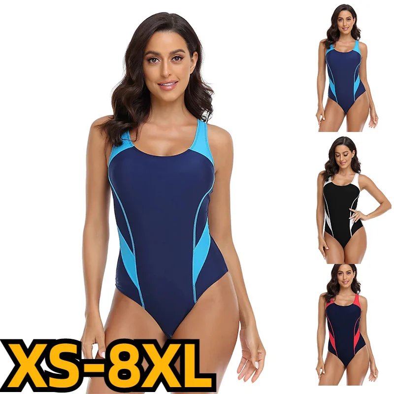 2023 New Women's Sports Swimwear One Piece Monokini Bathing Suits Sexy