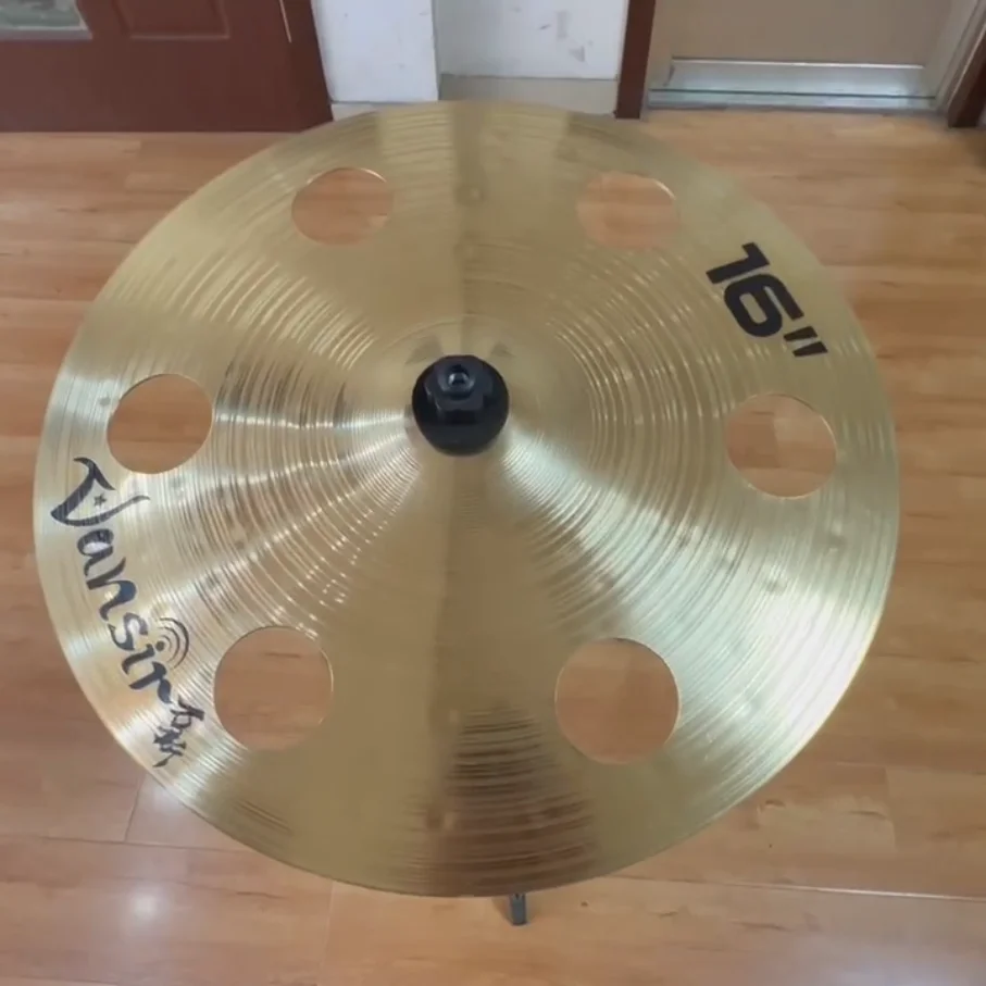 Vansir Brass series Professional cymbals BRX series 16" Ozone Cymbal for Drum Set