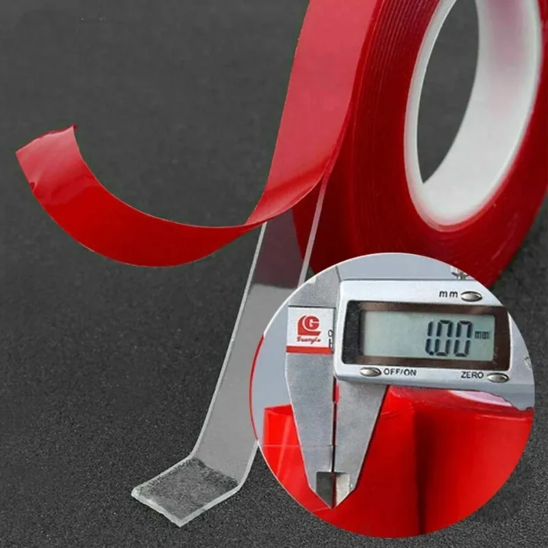 Transparent Acrylic Double Sided Tape Heavy Duty Nano Tape Traceless Washable Adhesive Sticker Clear Sticky Power Foam Tapes double sided adhesive tape adhesive tape double sided tape