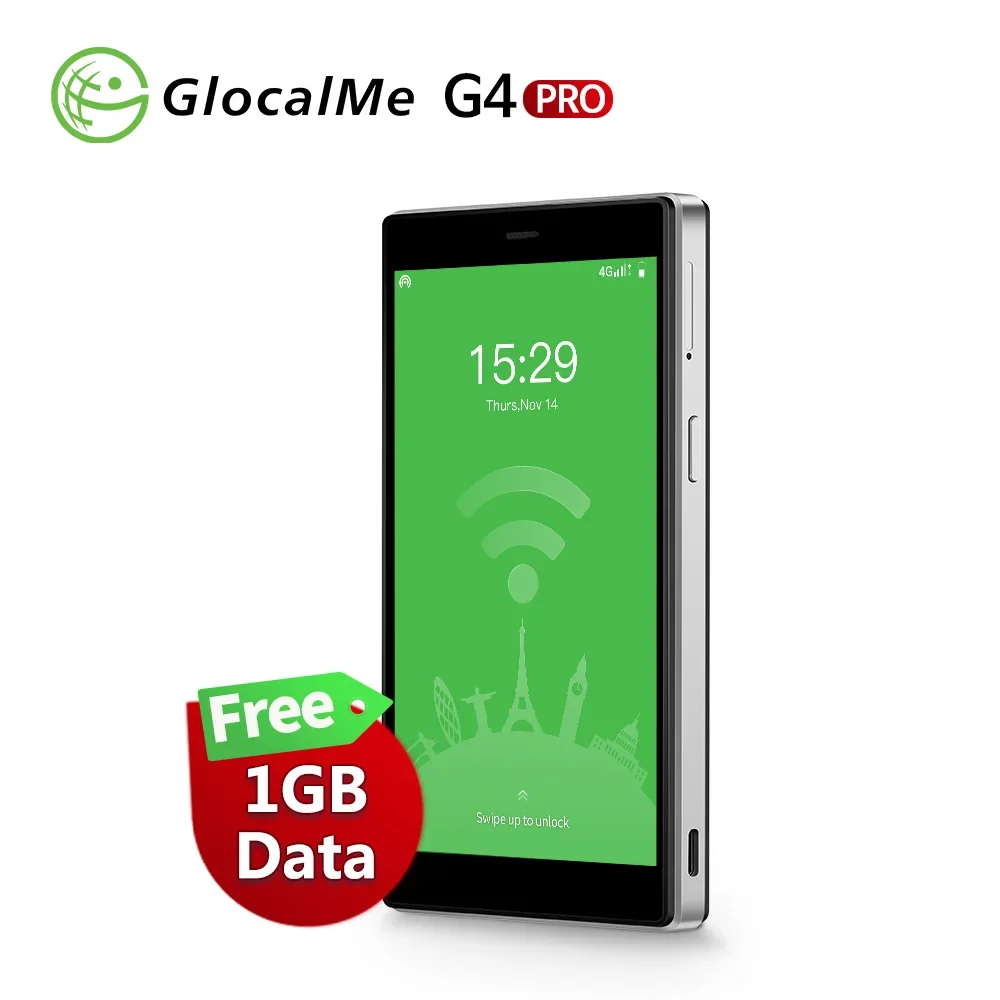 GlocalMe G4 Pro mifi 4g wifi routers with sim Wifi Hotspot simfree