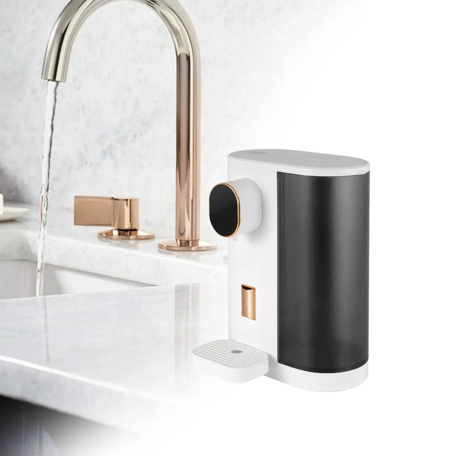 Automatic Mouthwash Dispenser for Bathroom Wall Mounted for Home Kids Hotel