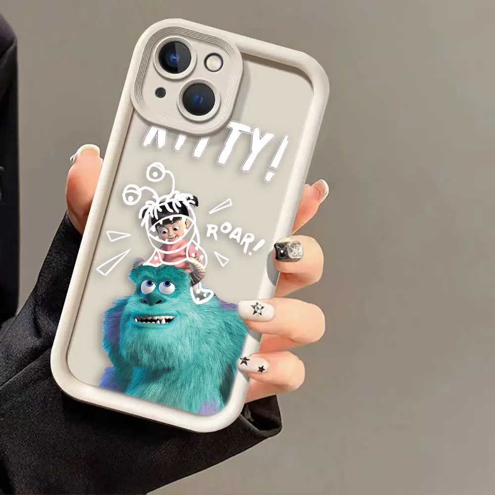 thumbnail image 1 of Luxtury-Funda de teléfono para iPhone, carcasa de silicona suave para iPhone 15, 14, 12, 13, 11 Pro, 8, 7 SE Plus, X, XR, XS Max, Disney Monsters, Inc, 1 of 5