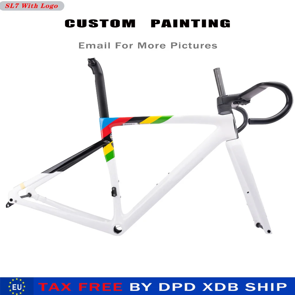 T1000 Lichtgewicht Carbon Racefiets Frame Schijf Fietsschijfrem